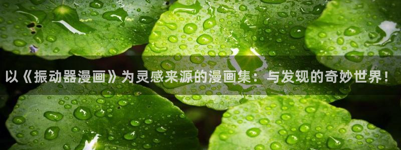 负面恋情贝勒漫画：以《振动器漫画》为灵感来源的漫画集：与发现的奇妙世界！